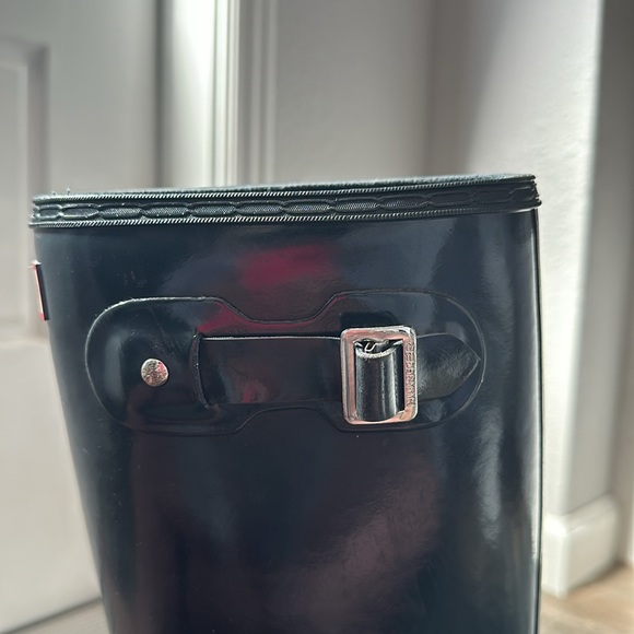 HUNTER TALL GLOSS RAIN BOOTS SIZE US 8 EU 39 - Picture 11 of 13